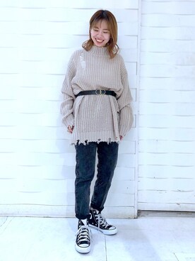 まっちゃんさん（レディース・151cm）の秋コーディネート