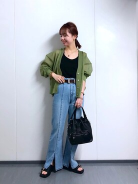 まっちゃんさん（レディース・151cm）の夏コーディネート