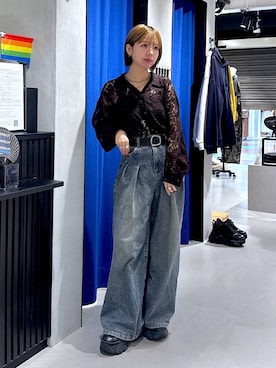 「アイテム（スニーカー）」を使った、まっちゃんさん（レディース・151cm・20代）の秋コーディネート