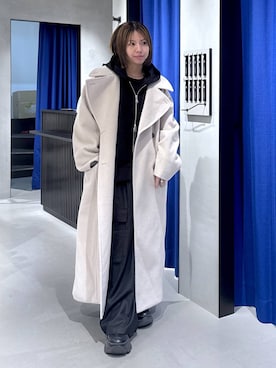 「アイテム（パーカー）」を使った、まっちゃんさん（レディース・151cm・20代）の冬コーディネート