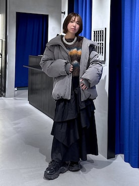 「きれいめ」｜まっちゃんさん（レディース・151cm）の冬コーディネート