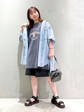 まっちゃんさん(レディース・151cm)の夏コーディネート