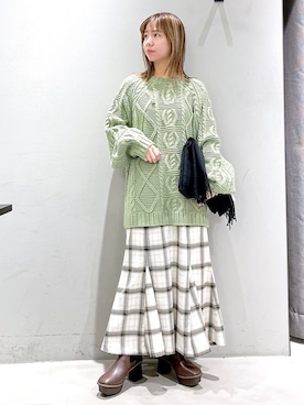 まっちゃんさん（レディース・151cm）の冬コーディネート