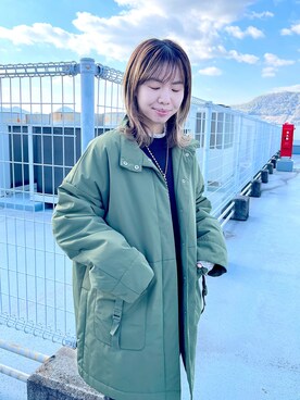 まっちゃんさん(レディース・151cm)の冬コーディネート