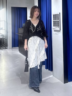 まっちゃんさん(レディース・151cm)の春コーディネート