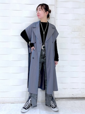 まっちゃんさん(レディース・151cm)の冬コーディネート
