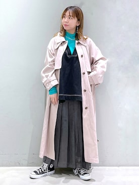 まっちゃんさん（レディース・151cm）の春コーディネート