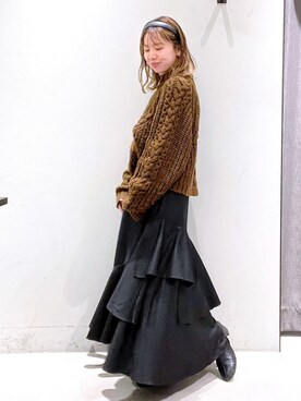 まっちゃんさん(レディース・151cm)の冬コーディネート