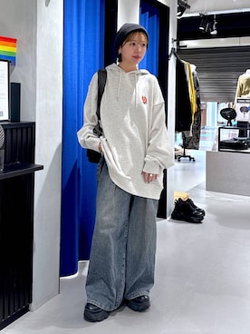 「アイテム（ニットキャップ/ビーニー）」を使った、まっちゃんさん（レディース・151cm・20代）の夏コーディネート