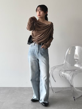 「アイテム（パンプス）」を使った、MIKA◎さん（レディース・152cm・20代）の秋コーディネート