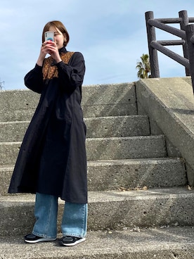 「CPCM（シーピーシーエム）のアイテム（ワンピース/ドレス）」を使った、s a t oさん（レディース・165cm）の冬コーディネート