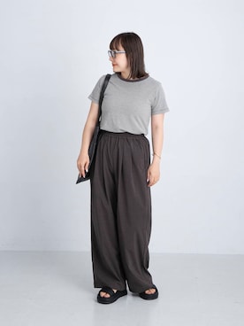 「URBAN RESEARCH Sonny Label（アーバンリサーチサニーレーベル）のアイテム（トートバッグ）」を使った、satoさん（レディース・156cm）の夏コーディネート