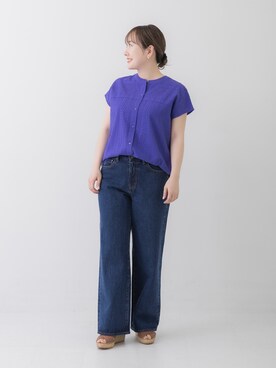 「Calzanor（カルザノール）のアイテム」を使った、satoさん（レディース・156cm）の夏コーディネート