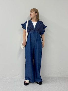 「URBAN RESEARCH Sonny Label（アーバンリサーチサニーレーベル）のアイテム（シューズ）」を使った、satoさん（レディース・156cm）の春コーディネート