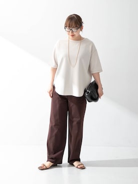 「URBAN RESEARCH Sonny Label（アーバンリサーチサニーレーベル）のアイテム（アクセサリー）」を使った、satoさん（レディース・156cm）の春コーディネート
