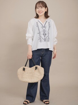 satoさん（レディース・156cm）の夏コーディネート