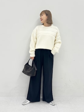 「サニーレーベル」｜satoさん（レディース・156cm）の秋コーディネート