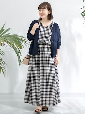 satoさん（レディース・156cm）の夏コーディネート