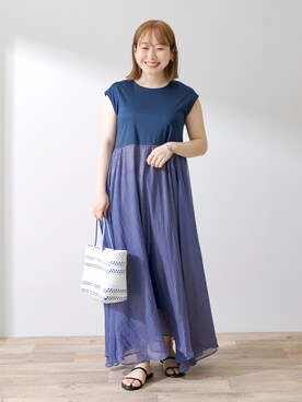 satoさん（レディース・156cm）の夏コーディネート
