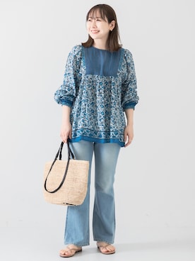 satoさん（レディース・156cm）の夏コーディネート