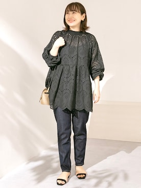 satoさん（レディース・156cm）の夏コーディネート