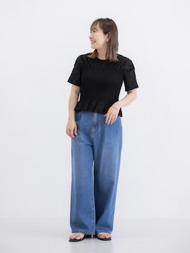 「SonnyLabel」｜「アイテム（アクセサリー）」を使った、satoさん（レディース・156cm）の夏コーディネート