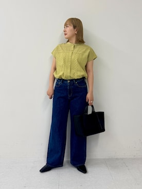 「URBAN RESEARCH Sonny Label（アーバンリサーチサニーレーベル）のアイテム（シューズ）」を使った、satoさん（レディース・156cm）の春コーディネート