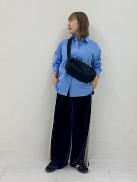 「URBAN RESEARCH Sonny Label（アーバンリサーチサニーレーベル）のアイテム（ショルダーバッグ）」を使った、satoさん（レディース・156cm）の秋コーディネート