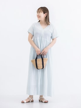 satoさん（レディース・156cm）の夏コーディネート