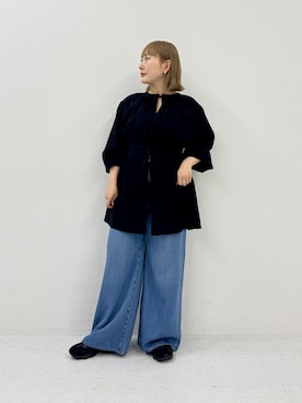 「URBAN RESEARCH Sonny Label（アーバンリサーチサニーレーベル）のアイテム（トップス）」を使った、satoさん（レディース・156cm）の春コーディネート