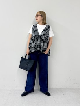 「URBAN RESEARCH Sonny Label（アーバンリサーチサニーレーベル）のアイテム（トップス）」を使った、satoさん（レディース・156cm）の春コーディネート