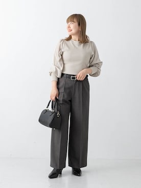 satoさん（レディース・156cm）の冬コーディネート