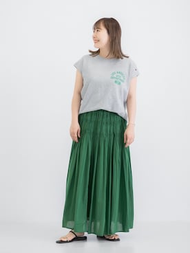 「SonnyLabel」｜「アイテム（アクセサリー）」を使った、satoさん（レディース・156cm）の夏コーディネート