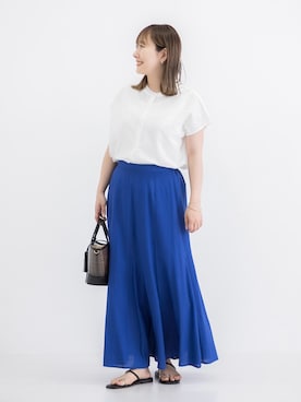 「SonnyLabel」｜「アイテム（アクセサリー）」を使った、satoさん（レディース・156cm）の夏コーディネート