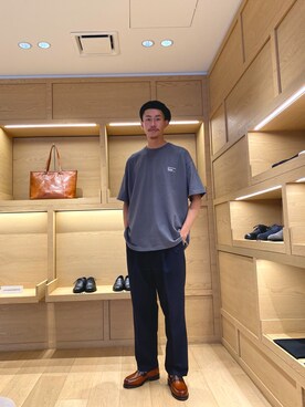 HIROTO SIRAさんの（alfredoBANNISTER | アルフレッドバニスター）を使ったコーディネート