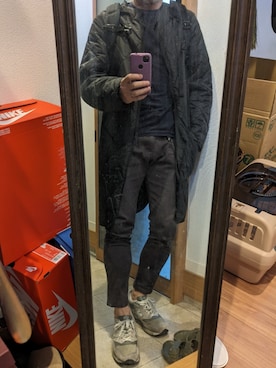 「UNITED CARR（ユナイテッドカー）のアイテム」を使った、il serpente rossoさん（メンズ・168cm）の秋コーディネート