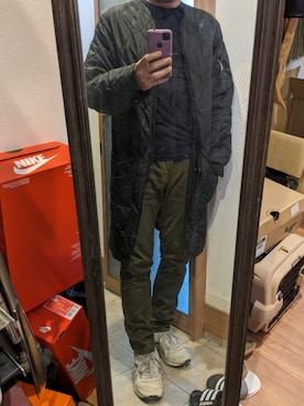 「UNITED CARR（ユナイテッドカー）のアイテム」を使った、il serpente rossoさん（メンズ・168cm）の秋コーディネート