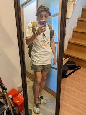 「CABINZERO（キャビンゼロ）のアイテム」を使った、il serpente rossoさん（メンズ・168cm）の秋コーディネート