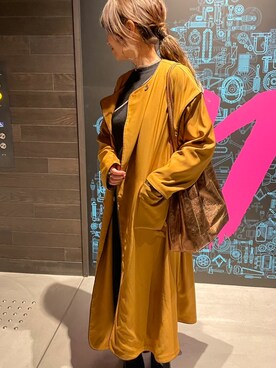 「MINELAL（ミネラル）のアイテム」を使った、レオンママさん（レディース・153cm）の冬コーディネート