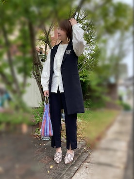 レオンママさん（レディース・153cm）の春コーディネート