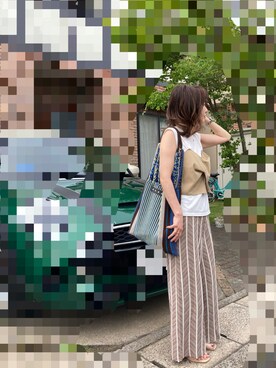 レオンママさん（レディース・153cm）の夏コーディネート