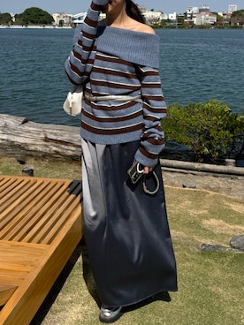 「STANDOIL（スタンドオイル）のアイテム」を使った、yuさん（レディース・162cm）の春コーディネート