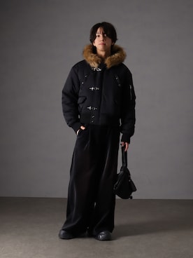 Matsuda  Kazukiさん（メンズ・178cm）の冬コーディネート