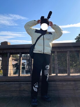 「JJJJound（ジョウンド）のアイテム」を使った、√17さん（メンズ・173cm）の冬コーディネート