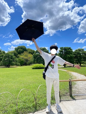 「アイテム（ソックス/靴下）」を使った、√17さん（メンズ・173cm・20代）の夏コーディネート