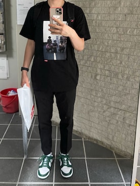√17さんの「NIKE DUNK LOW RETRO」を使ったコーディネート
