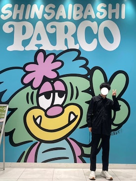 「CDG（シーディージー）のアイテム（トップス）」を使った、√17さん（メンズ・173cm）の秋コーディネート