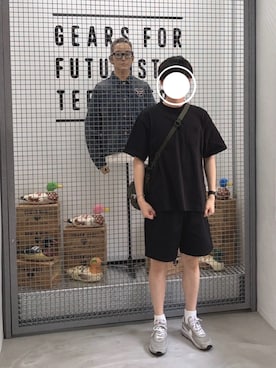 「Sacai（サカイ）のアイテム」を使った、√17さん（メンズ・173cm）の秋コーディネート