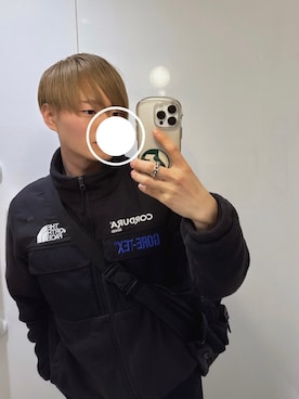 「AMBUSH（アンブッシュ）のアイテム」を使った、√17さん（メンズ・173cm）の冬コーディネート