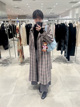 「ESPERANZA（エスペランサ）のアイテム」を使った、なおみさん（レディース・167cm）の冬コーディネート